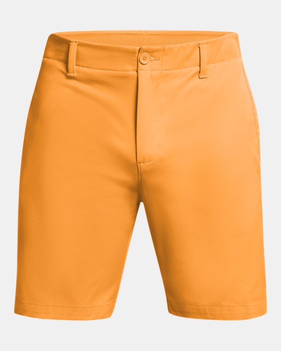 Men's UA Iso-Chill Airvent Shorts in Orange image number 5